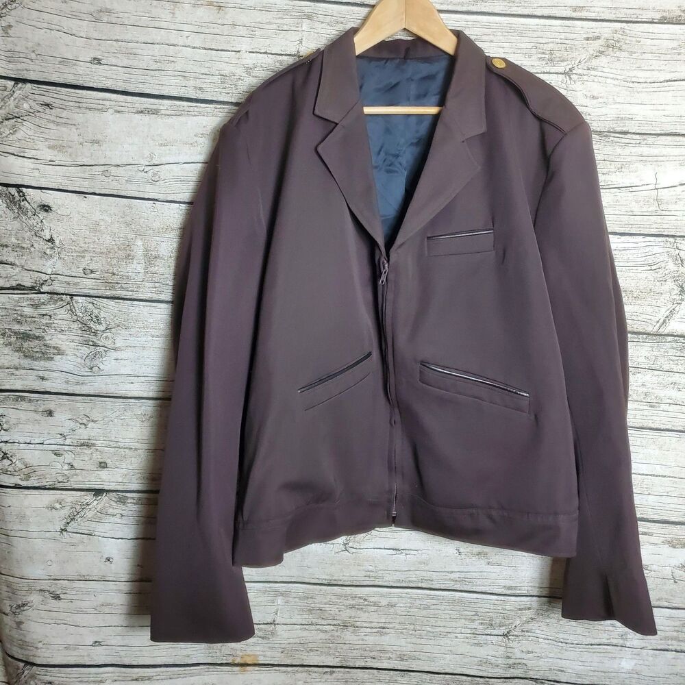 Vintage Muni San Francisco Work Jacket Size 52L Made in USA San Francisco